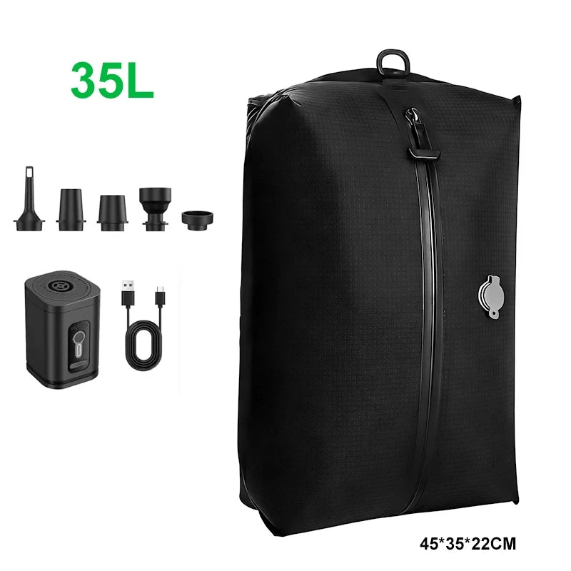 Portable Travel Compression Bag Set