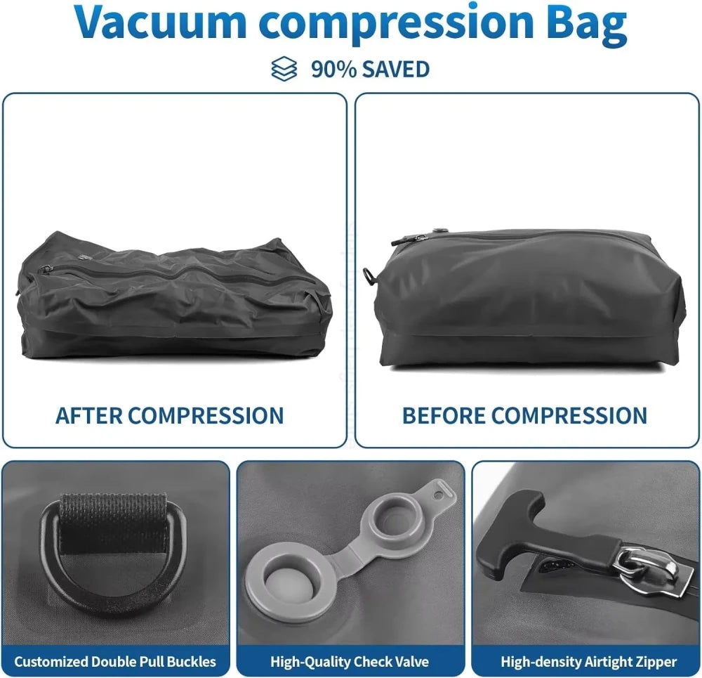 Portable Travel Compression Bag Set